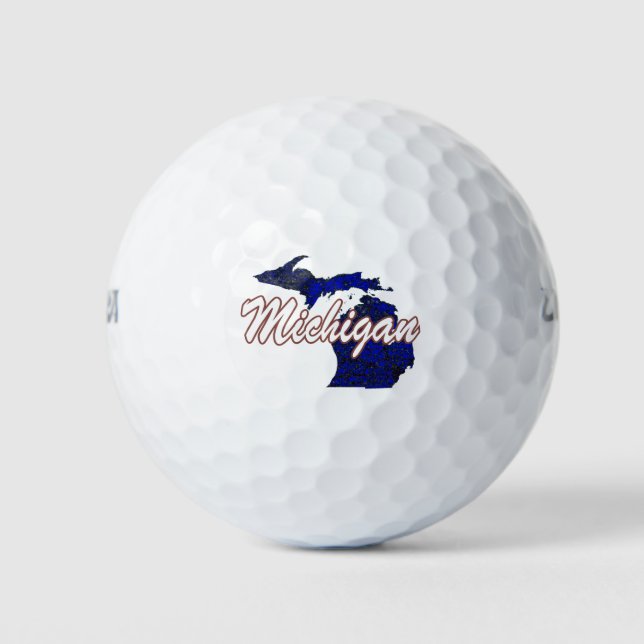 Michigan Golfball (Vorderseite)