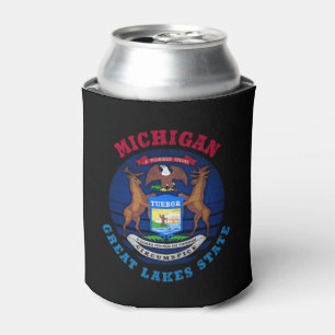 MICHIGAN GREAT SEES STAAT FLAG DOSENKÜHLER