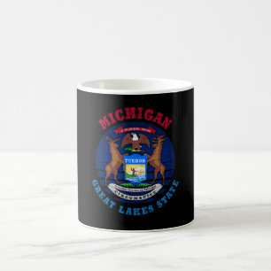 MICHIGAN GREAT SEES STAAT FLAG KAFFEETASSE