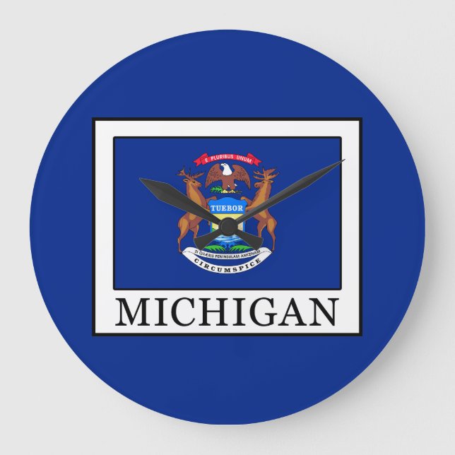 Michigan Große Wanduhr (Vorderseite)