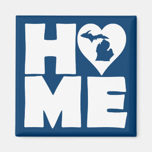 Michigan Home Heart State Kühlschrankmagnet Magnet
