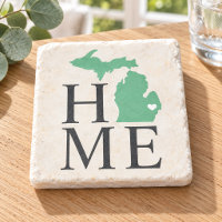 Michigan Home Mintgrün Benutzerdefinierte Stadt He
