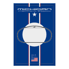 Michigan International Speedway Poster