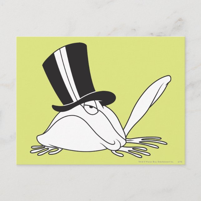Michigan J. Frog Chill Postkarte (Vorderseite)