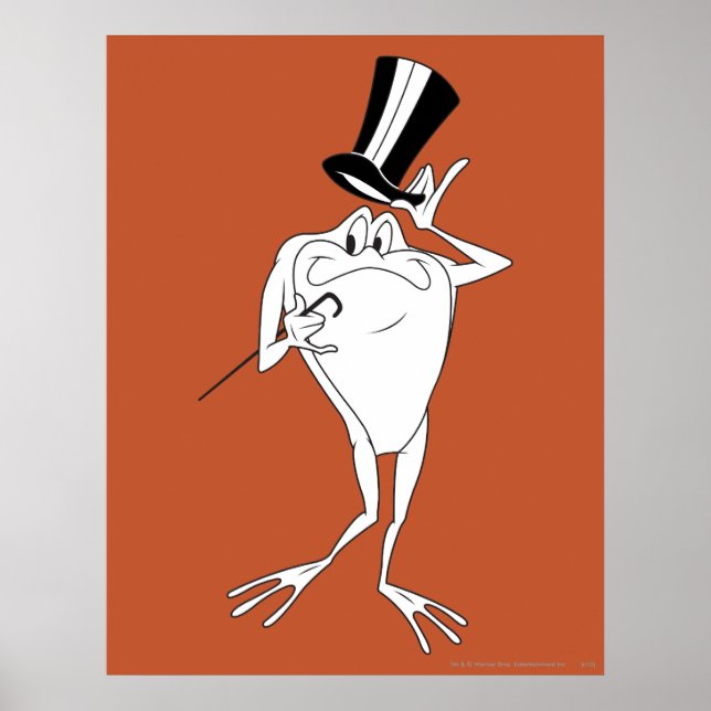 Michigan J. Frog Happy Poster (Vorne)