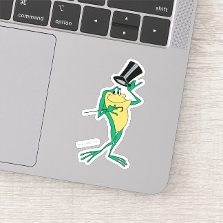 Michigan J. Frog in Farbe Aufkleber