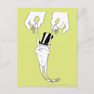 Michigan J. Frog mit Hilfe Postkarte