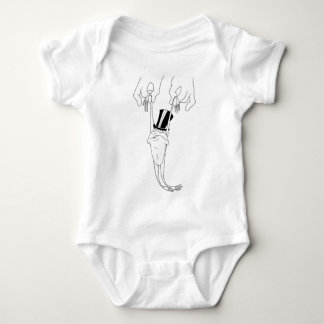 Michigan J. Frosch mit Hilfe Baby Strampler