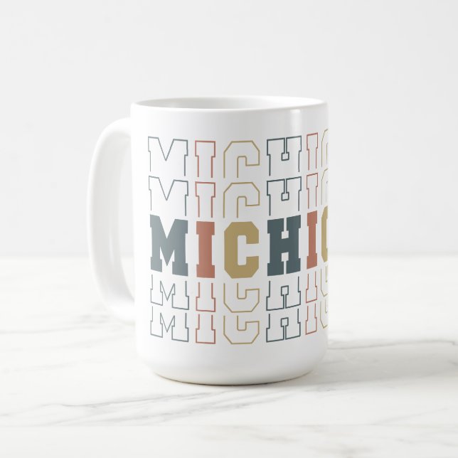 Michigan Kaffeetasse (Vorderseite Links)