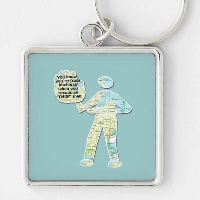 Michigan Key Chains Schlüsselanhänger (Vorne)