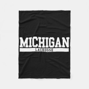 Michigan Lacrosse Fleecedecke