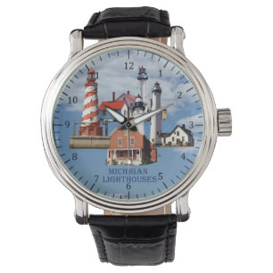 Michigan-Leuchtturmuhr Armbanduhr