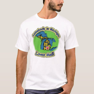 Michigan-Liebe T-Shirt