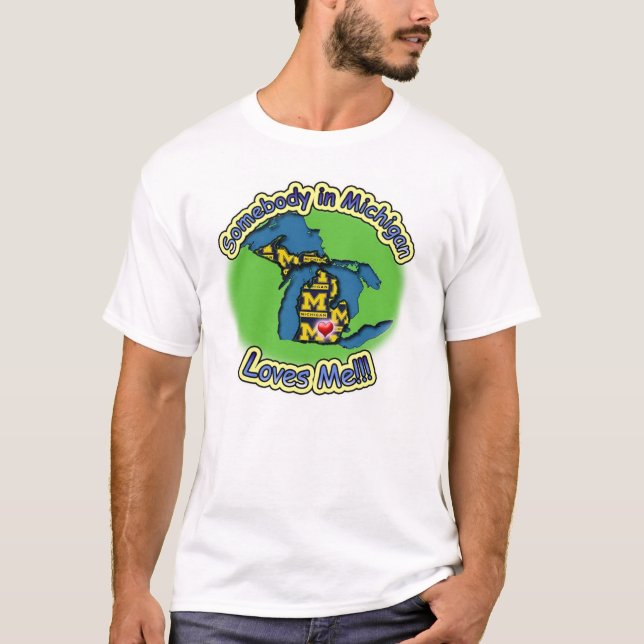 Michigan-Liebe T-Shirt (Vorderseite)
