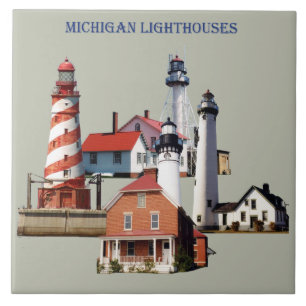 Michigan Lighthouses Fliesen