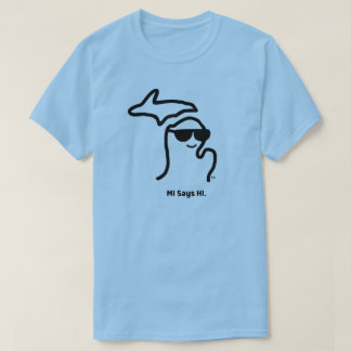 Michigan - MI sagt HI™-Shirt T-Shirt