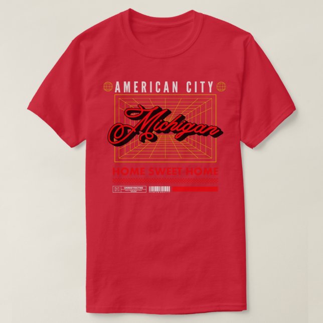 michigan michigan T-Shirt (Design vorne)