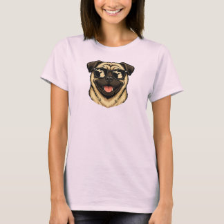 Michigan-Mops mit Sonnenbrille T-Shirt