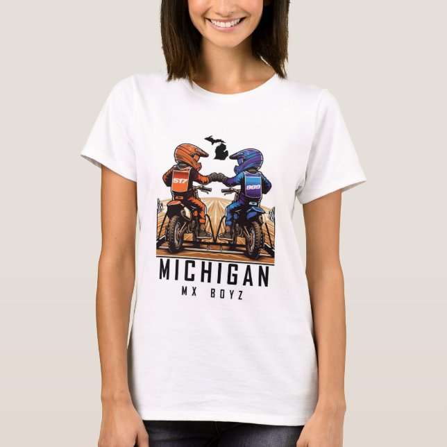Michigan Mx Boyz Womens T - Shirt (Vorderseite)