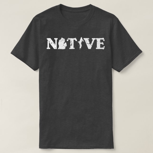 Michigan Native T-Shirt (Design vorne)