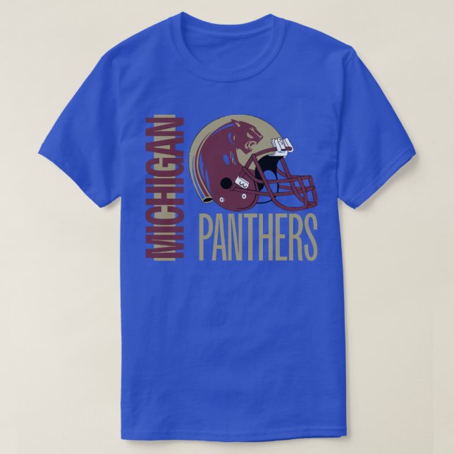 Michigan Panthers Throwback T-Shirt (Design vorne)