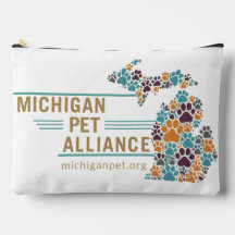 Michigan Paw druckt einen Voice Travel Pouch