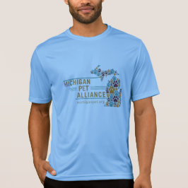 Michigan Paw Prints Men's Sport-Tek T - Shirt