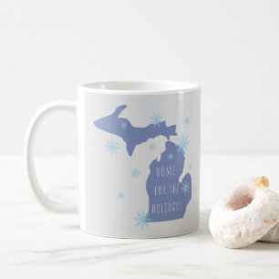 Michigan personalisierte Namens-Feiertags-Tasse Kaffeetasse