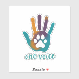 Michigan Pet Alliance Maßgeschneiderte Vinyl Stick Aufkleber