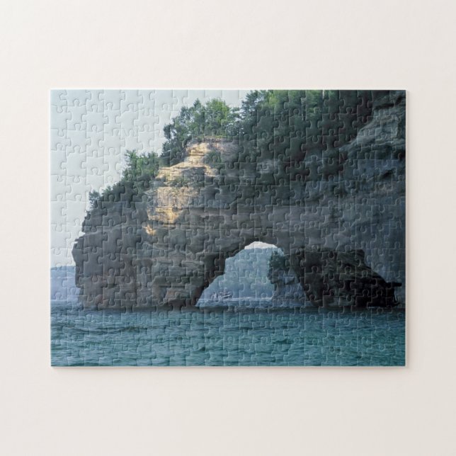 Michigan Petit Portal Geology Foto Puzzle (Horizontal)