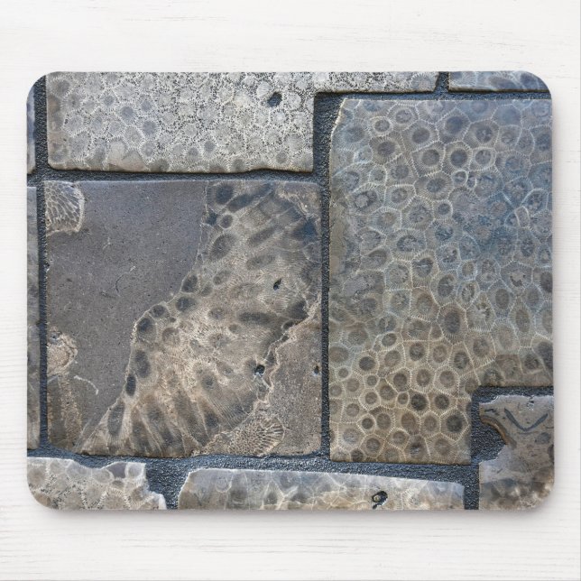 Michigan Petoskey Stone Design Mousepad (Vorne)
