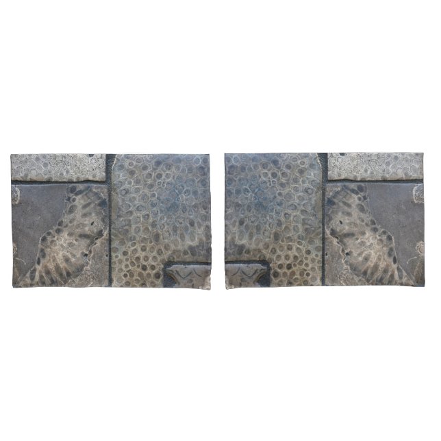 Michigan Petoskey Stone Pattern Kissenbezug (Vorderseite-Set)