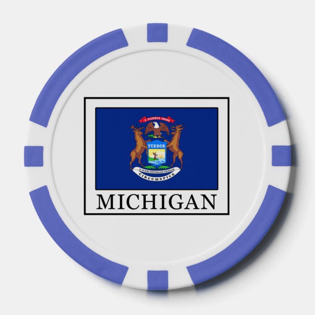 Michigan Pokerchips (Vorderseite)