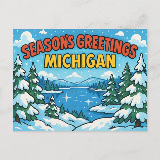 MICHIGAN Postcard Postkarte (Vorderseite)