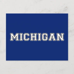 Michigan Postkarte