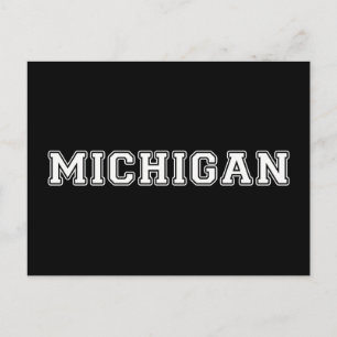 Michigan Postkarte