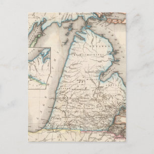 Michigan Postkarte