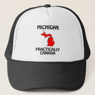 Michigan - Praktisch Kanada Truckerkappe