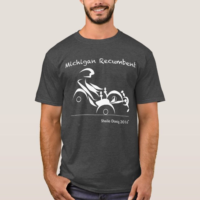 Michigan Recumbent Trikes T-Shirt (Vorderseite)