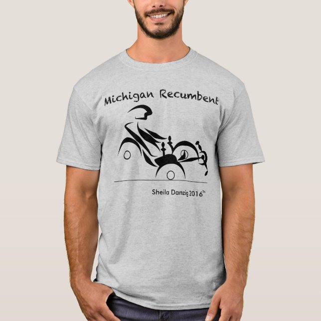 Michigan Recumbent Trikes T-Shirt (Vorderseite)