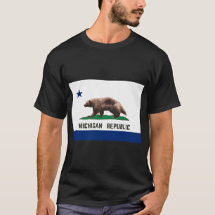 Michigan Republik Wolverine T-Shirt