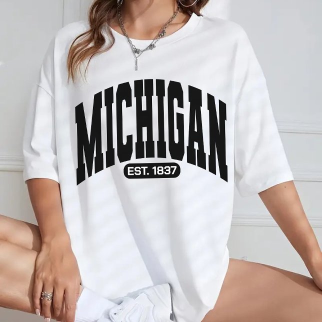 Michigan Retro Shirt für Reisen Souvenir & Student (Michigan shirt, vintage Michigan shirt, Michigan state shirt, Michigan pride, Michigan Game Day,)