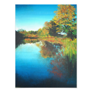 Michigan River Painting FOTO