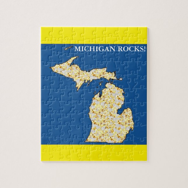 MICHIGAN ROCKS! PUZZLE (Vertikal)