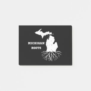 Michigan Roots Post-it Klebezettel