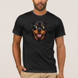 Michigan-Rottweiler mit Sonnenbrille T-Shirt