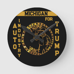 MICHIGAN RUNDE WANDUHR
