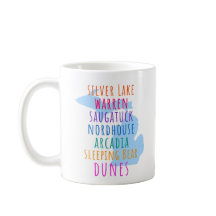 Michigan-Sanddünen-Mittens-Staats-Kaffeetasse