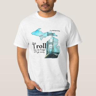 Michigan-Schleppangel: Geben Sie mir Fudge! T-Shirt