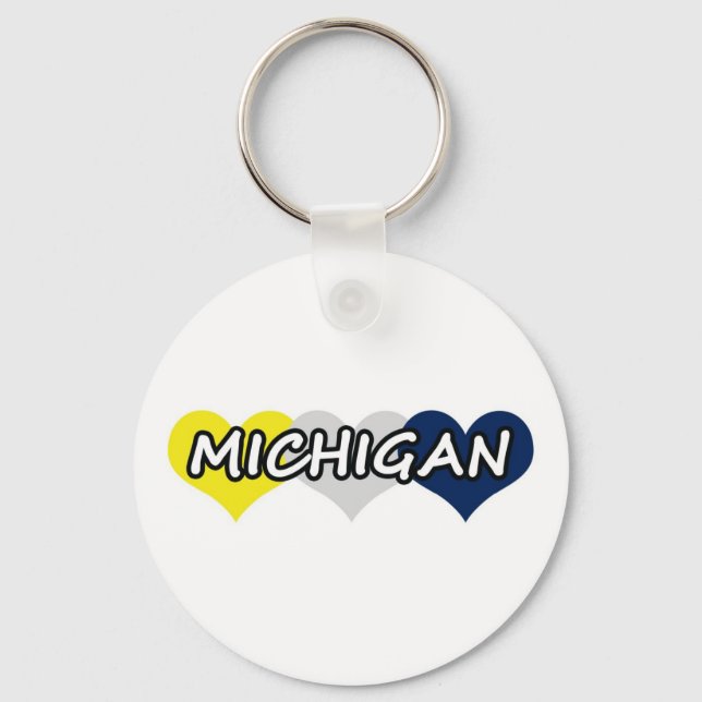 Michigan Schlüsselanhänger (Vorderseite)